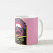 ロッキー山脈 - ヴィンテージ�山の精神 コーヒーマグカップ (正面右)