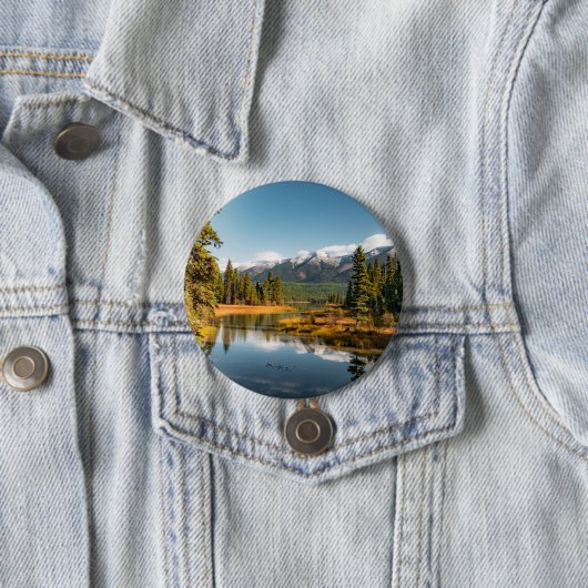 ロッキー山脈 缶バッジ (インサイチュ)