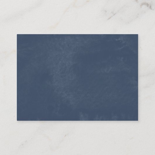 ロッキー山行き先結婚式ウェブサイトRSVP エンクロージャーカード (裏面)