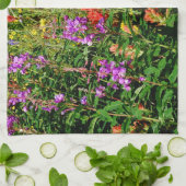 ロッキー山野花 キッチンタオル (折り畳み)