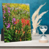 ロッキー山野花 フォトプラーク (側面)