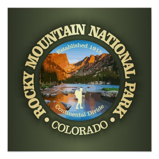 ロッキー山(NP2) ポスター (正面)