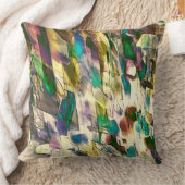 ロッキー擦り切れたカラフル、マットとサテンの間の擦れ合い クッション (ブランケット)