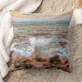 ロッキー波0742 クッション (ブランケット)