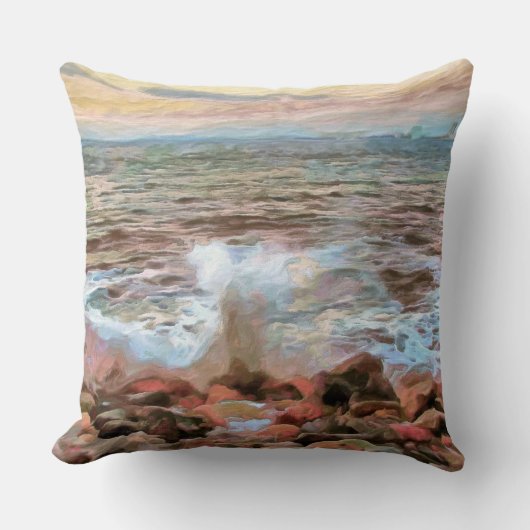 ロッキー波0742 クッション (正面)