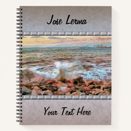 ロッキー波0742 ノートブック (正面)