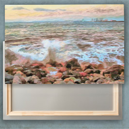 ロッキー波0742 メタルプリント