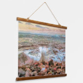 ロッキー波0742 吊り下げ型タペストリー (傾斜あり)
