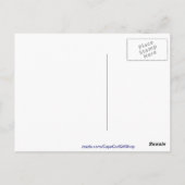 ロッキー海岸はがき ポストカード (裏面)