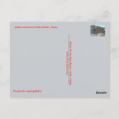 ロッキー海岸線 – York Harbor, Maineはがき ポストカード (裏面)