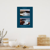 ロッキー海岸 ポスター (キッチン)