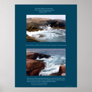 ロッキー海岸 ポスター
