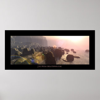 ロッキー海岸 ポスター