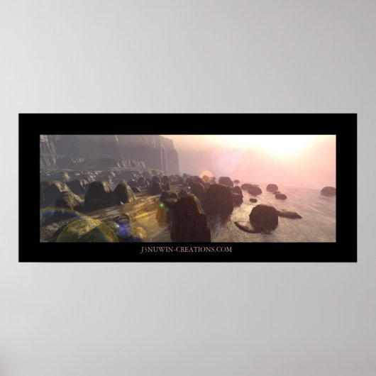 ロッキー海岸 ポスター (正面)