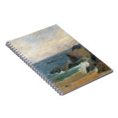 ロッキー海岸(ポール・ゴーギャン著、ヴィンテージ印象派) ノートブック (右側)