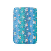 ロッキー海模様 バスマット (正面縦)