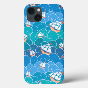 ロッキー海模様 iPhone 13ケース