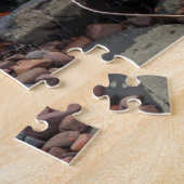 ロッキー湖上海岸沿い ジグソーパズル (側面)