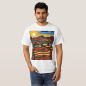 ロッキー砂漠3 Tシャツ (正面フル)