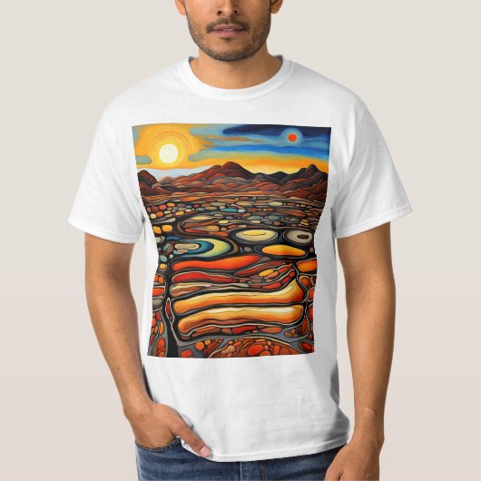 ロッキー砂漠3 Tシャツ (正面)