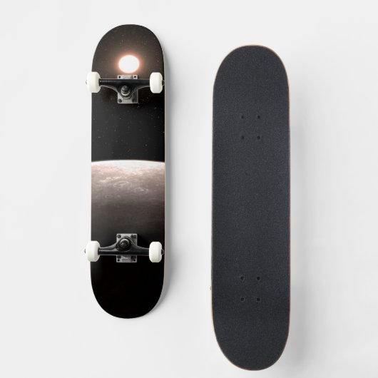 ロッキー系外惑星Lhs 475 Bとその主星。 スケートボード (正面)