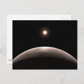 ロッキー系外惑星Lhs 475 Bとその主星。 ポストカード (正面/裏面)