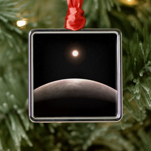 ロッキー系外惑星Lhs 475 Bとその主星。 メタルオーナメント (ツリー)