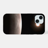 ロッキー系外惑星Lhs 475 Bとその主星。 iPhone 15ケース (裏面横)