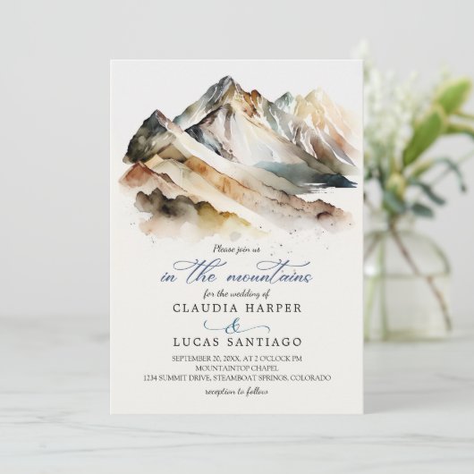 ロッキー結婚山 招待状 (スタンド正面)