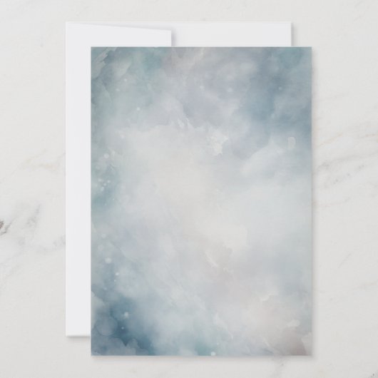 ロッキー結婚山 招待状 (裏面)