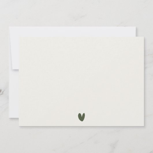 ロッキー雪の山の水彩風景結婚ズ サンキューカード (裏面)