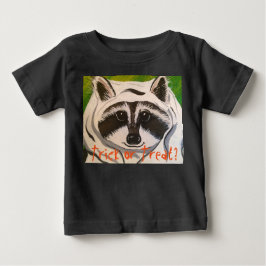 「ロッキー」は「トリックまたはトリート」と言う! ベビーTシャツ
