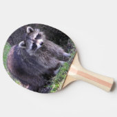 ロッキー・ザ・ラクーン 卓球ラケット (横)