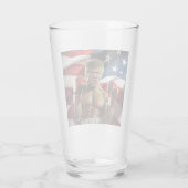 ロッキー・トランプ：自由の国民のチャンピオン タンブラーグラス (裏面)