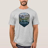 ロッキー・マウンテン国立公園 シールド Tシャツ (正面)