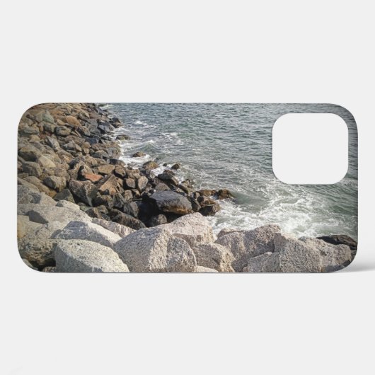ロッキー・海・ショアの写真 Case-Mate iPhoneケース (裏面 (横))