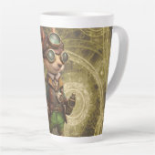 ロッキー | Steampunkリス カフェラテマグ (右アングル)