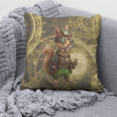 ロッキー | Steampunkリス クッション