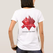 ロッキーTシャツにルビー Tシャツ (裏面)