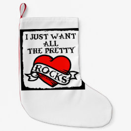 ロックいけなハウンド、地質学者、ストッキング スモールクリスマスストッキング