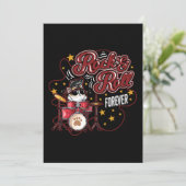 ロックおもしろいンロールフォーエバーカッコいいドラマー猫 招待状 (スタンド正面)