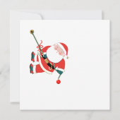 ロックおもしろい登山クリスマスホリデーカード シーズンカード (正面)