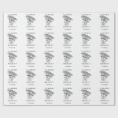 ロックおもしろい登山ブーケ ラッピングペーパー (フラット)