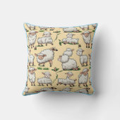 "ロックおもしろい" クッション (裏面)