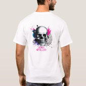 ロックおよび負荷人 Tシャツ (裏面)