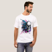 ロックおよび負荷人 Tシャツ (正面フル)