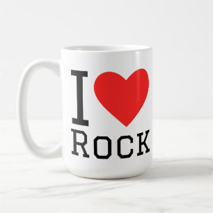 ロックが好き コーヒーマグカップ