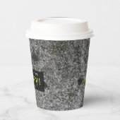 ロックこのパーティー地質学花崗岩any文字 紙コップ (左)
