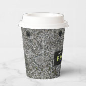 ロックこのパーティー地質学花崗岩any文字 紙コップ (右)