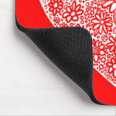 ロックされたハート マウスパッド (コーナー)